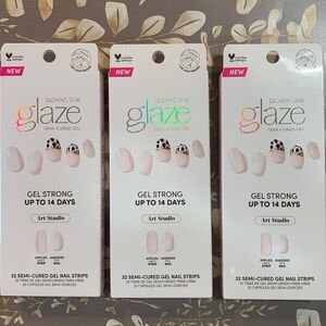 Dashing Diva Glaze Semi-Cured Gel Nail Strips - Art Studio